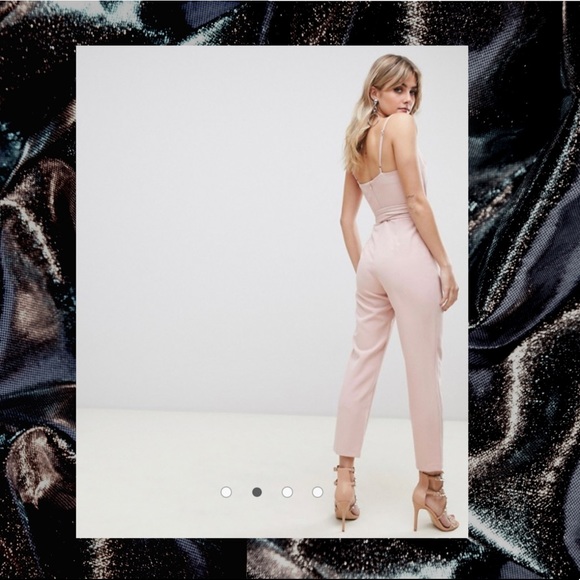 COPY - ASOS Blush Tapered Jumpsuit - Picture 3 of 5